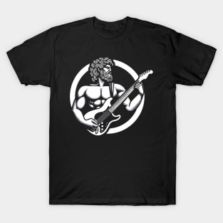 Starry Guitar Gifts Guitarist Rock Concert Festival Guitar T-Shirt